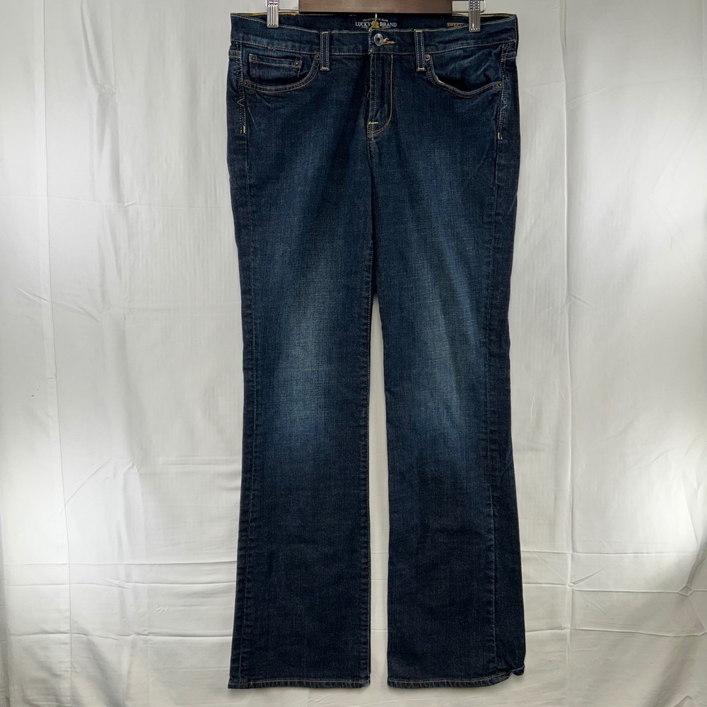 Lucky Brand Sweet N Low Jeans Womens 12/31 Blue Bootcut Hypnotic Wash